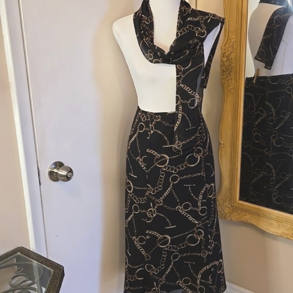 Evan Picone Skirt with Matching Scarf 14